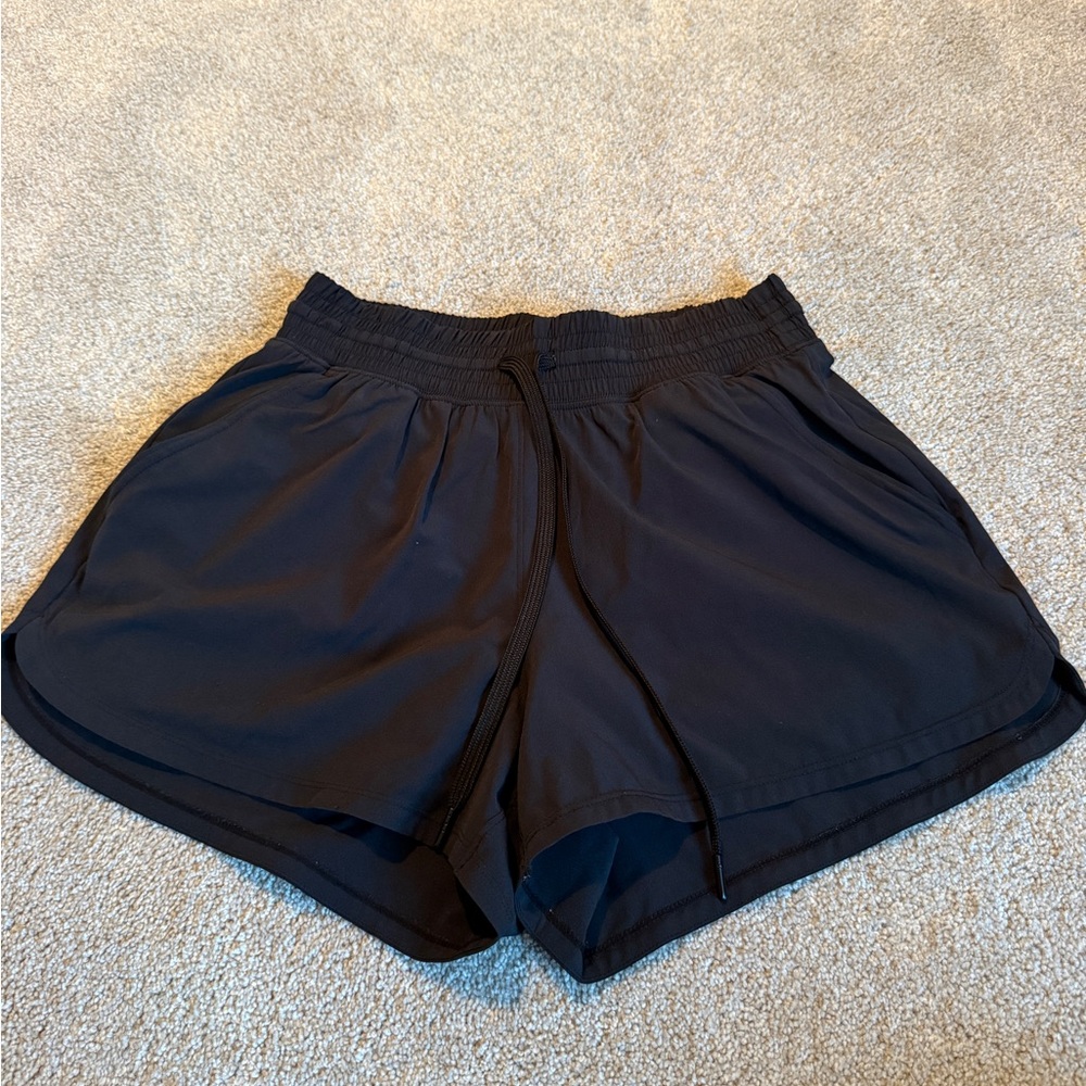 Black Women's YPB Athletic Shorts